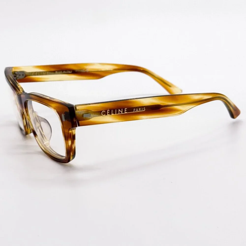 NEW CELINE EYEGLASSES CL50011F 056 HAVANA WOMEN EYEWEAR